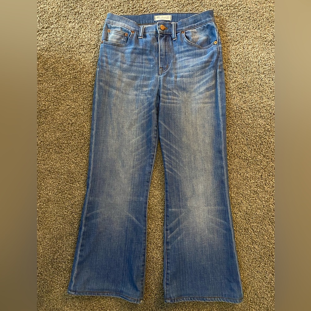 Madewell FleaMarket Flare High Rise Wide leg jeans